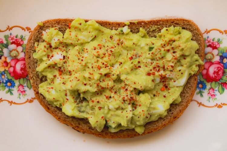 Rwandan Smashed Avocado on Toast