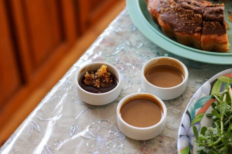 Rwandan Sweet Sorghum Cake with Honey and Sesame