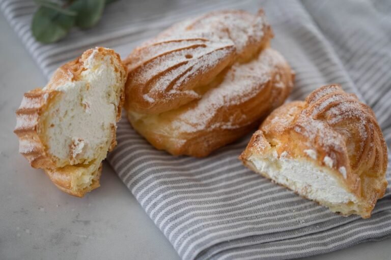 Saint-Honoré Cake with Caramel Puffs and Chiboust Cream