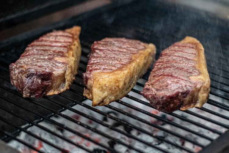 Salt-Crusted Butterflied Picanha Sirloin Cap with Chimichurri