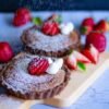Salted Dark Chocolate Tahini Tart with Sesame Crust