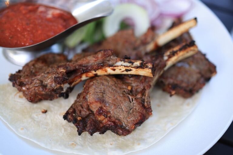 Senegalese Grilled Lamb Chops