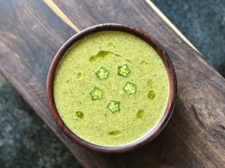 Senegalese Okra Soup with Smoked Fish