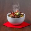 Sesame-Ginger Beef & Broccoli Stir-Fry with Garlic Rice