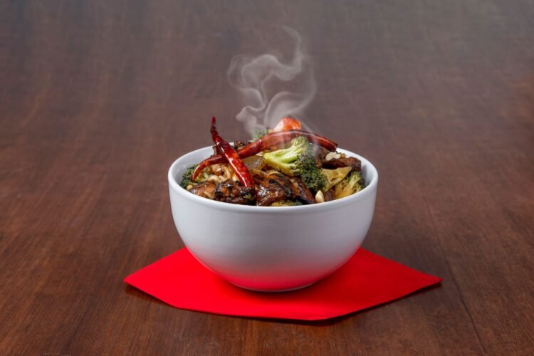 Sesame-Ginger Beef & Broccoli Stir-Fry with Garlic Rice
