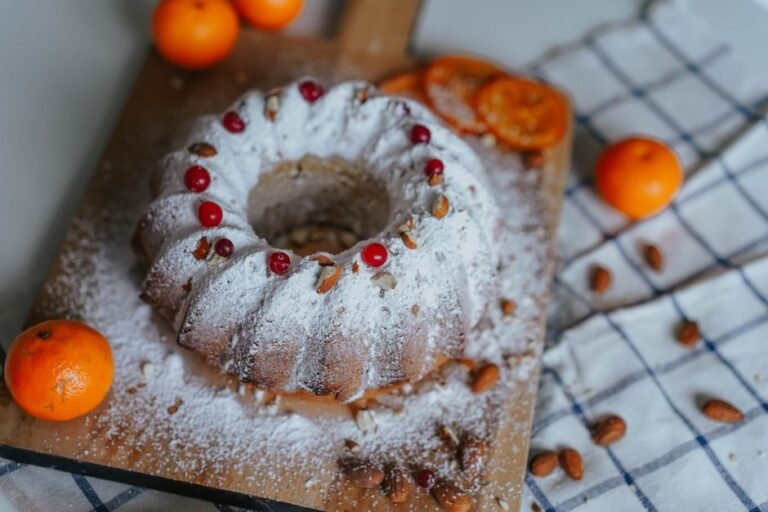 Sicilian Citrus Olive Oil Cake with Toasted Almonds