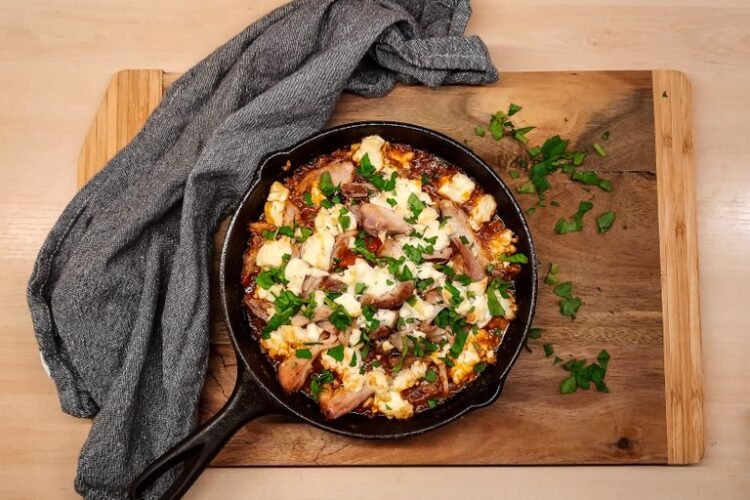 Skillet Cajun Chicken with Creamy Tomato Orzo
