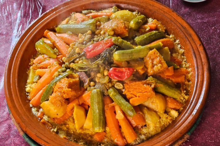 Slow-Braised Moroccan Short Ribs with Honey-Saffron Carrots and Buttery Pearl Couscous
