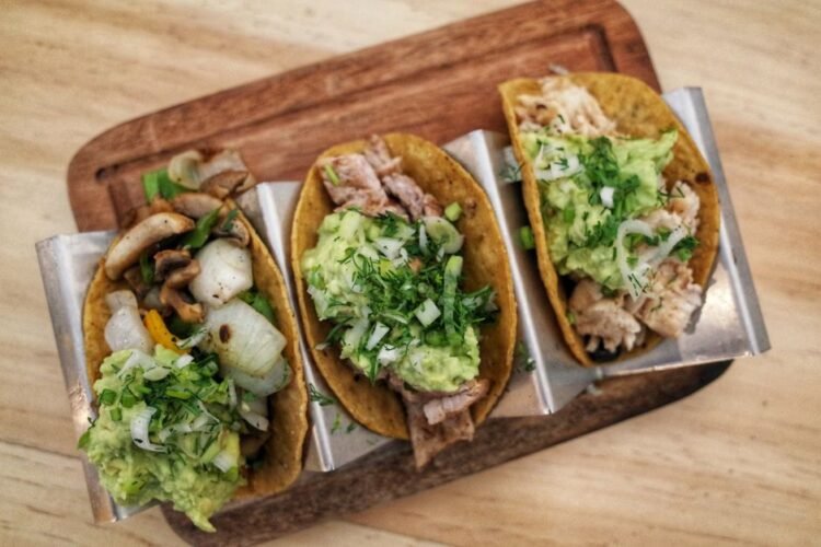 Smoky Chipotle Chicken Tacos with Charred Pineapple-Habanero Salsa