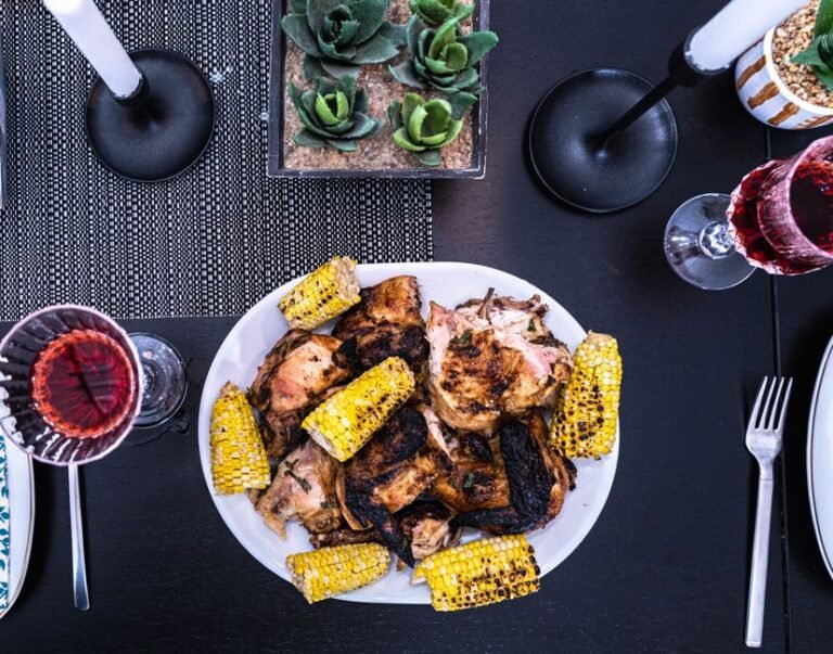 Smoky Paprika Chicken Thighs with Charred Corn and Black Bean Skillet