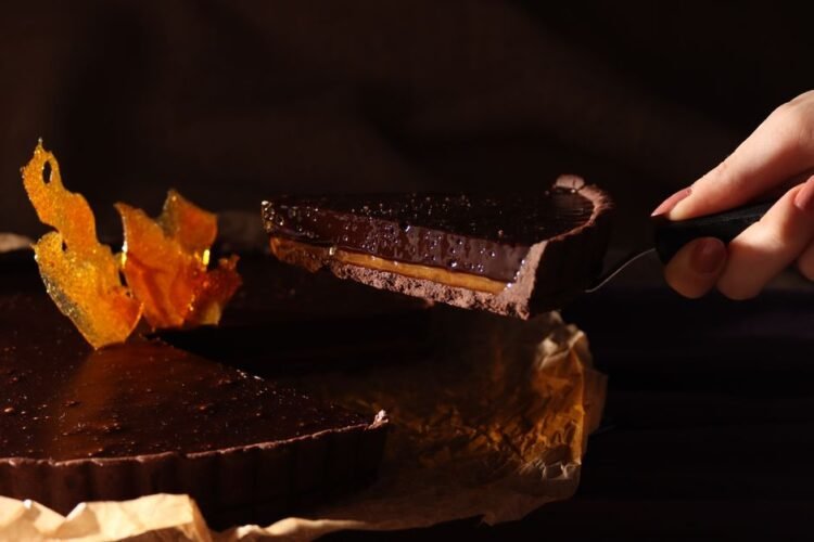 South African Peppermint Crisp Tart