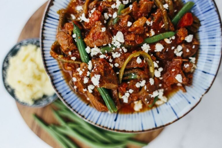Spanish Braised Lamb Shanks with Quince and Smoked Paprika