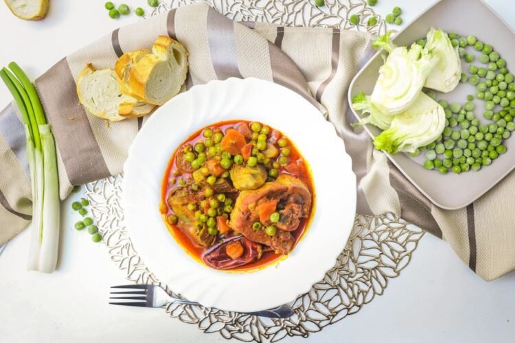 Spanish Braised Oxtail in Red Wine