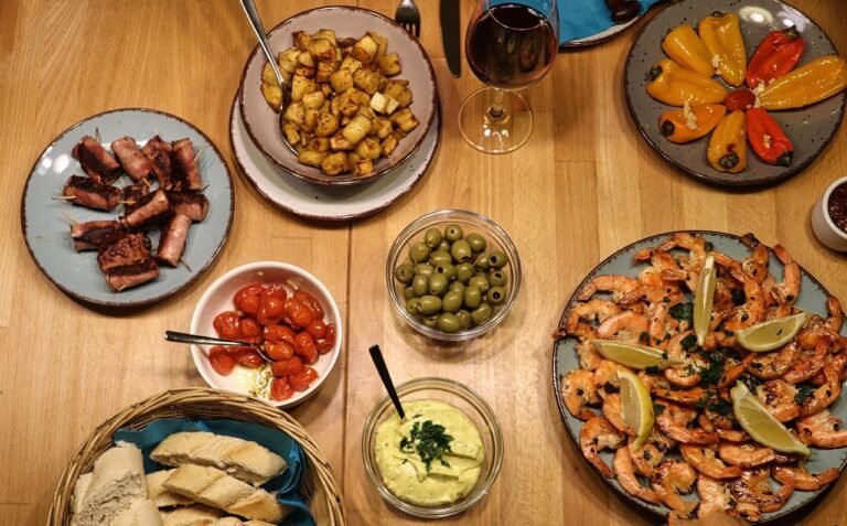 Spanish Garlic Shrimp Tapas