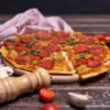Spicy Italian Diavola Pizza with Hot Soppressata and Calabrian Chiles