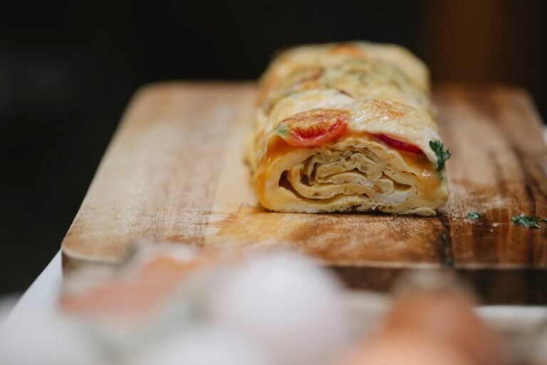 Sweet Rolled Japanese Omelette