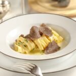 Tagliolini with Black Truffle Butter and Parmigiano-Reggiano