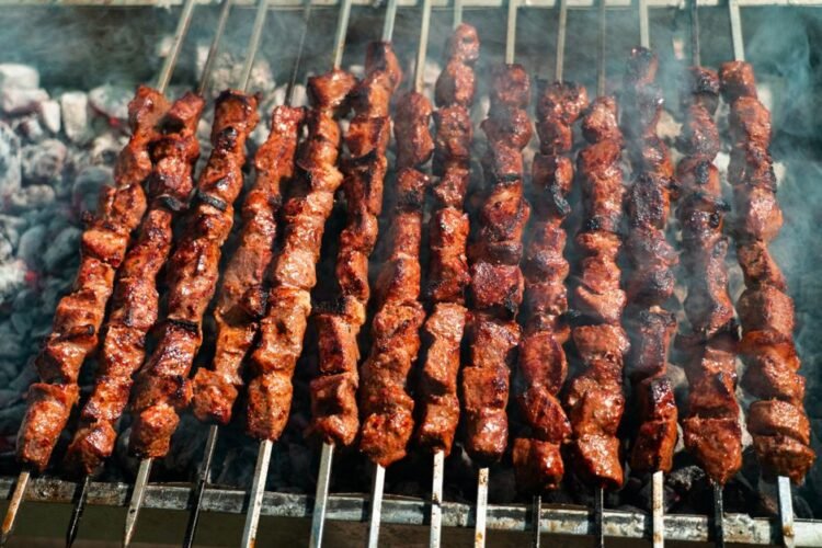Tanzanian Beef Skewers with Warm Spice Marinade