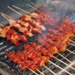 Tanzanian Chicken Heart Skewers