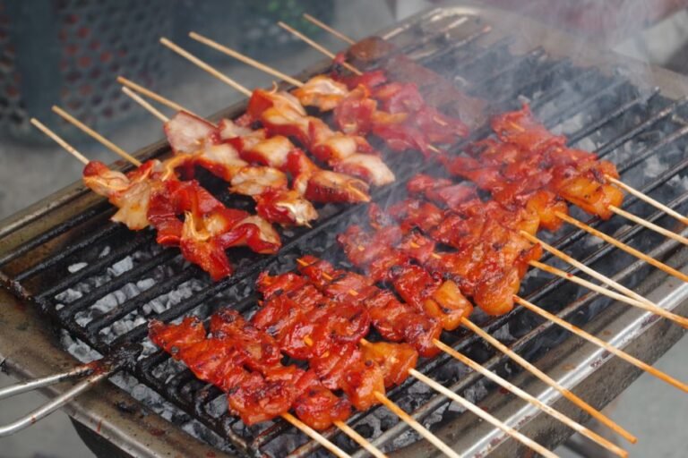Tanzanian Chicken Heart Skewers