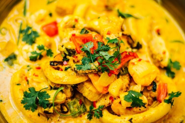 Tanzanian Octopus Curry