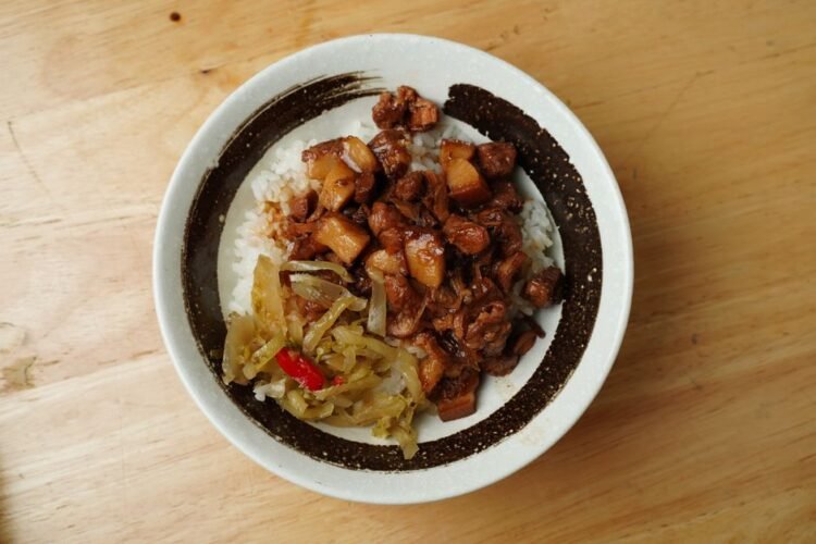 Thai Braised Duck over Jasmine Rice