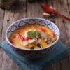 Thai Coconut Chicken Soup with Galangal and Lime