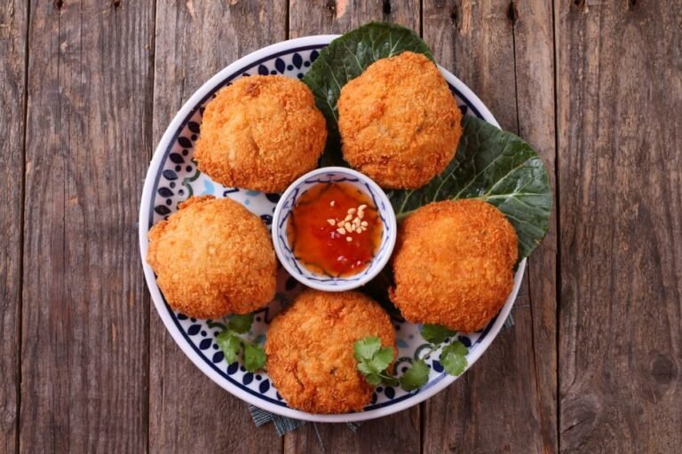 Thai Fish Cakes with Sweet Chili Dipping Sauce