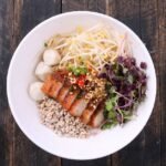 Thai Gravy Noodles with Pork and Chinese Broccoli