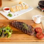 Thai Grilled Beef Salad with Toasted Rice and Fresh Herbs