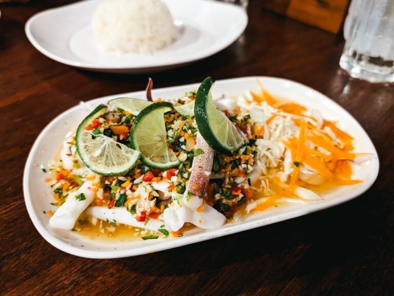 Thai Spicy Mixed Seafood Salad