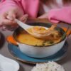 Thai Sweet Rice Dumplings in Coconut Cream
