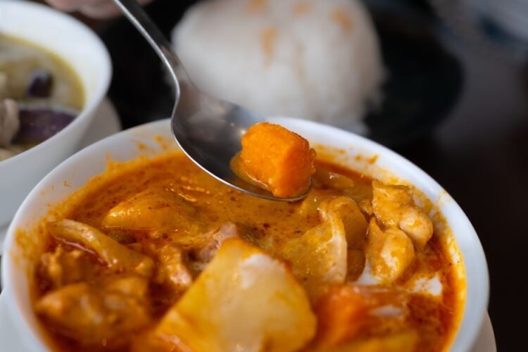 Thai Yellow Curry with Chicken and Potatoes