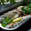 Tunisian Chermoula Baked White Fish