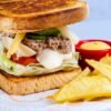 Tunisian Fried Tuna Sandwich