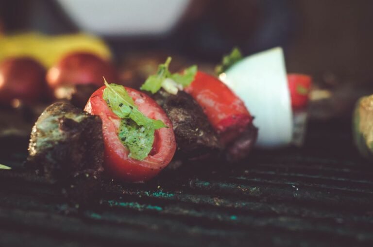 Tunisian Grilled Lamb Skewers