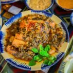 Tunisian Jute Leaf Stew with Beef