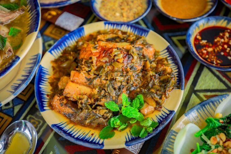 Tunisian Jute Leaf Stew with Beef