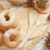 Tunisian Orange Yo-Yo Doughnuts