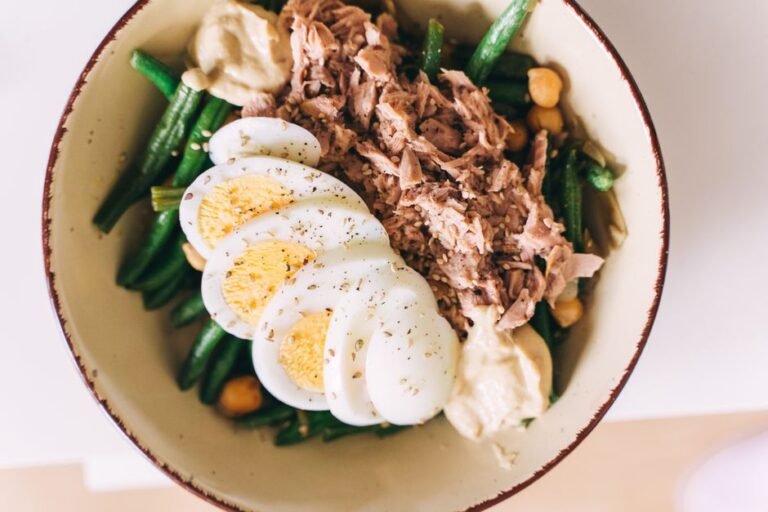 Tunisian Tuna Salad with Olives, Capers, and Hard-Boiled Egg