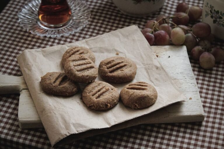 Turkish Almond Butter Syrup Cookies
