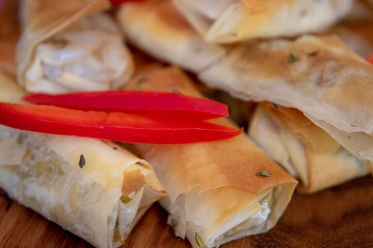Turkish Feta and Parsley Cigar Pastries