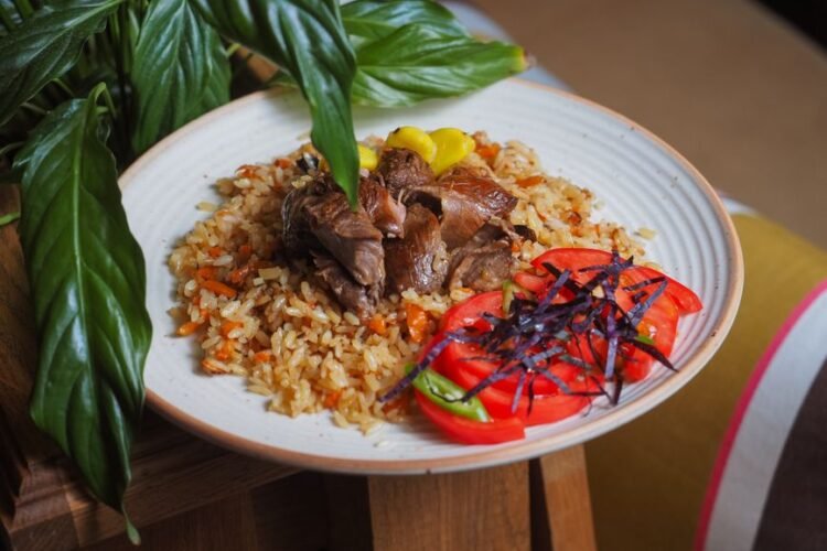 Turkish Rice Pilaf with Buttered Vermicelli