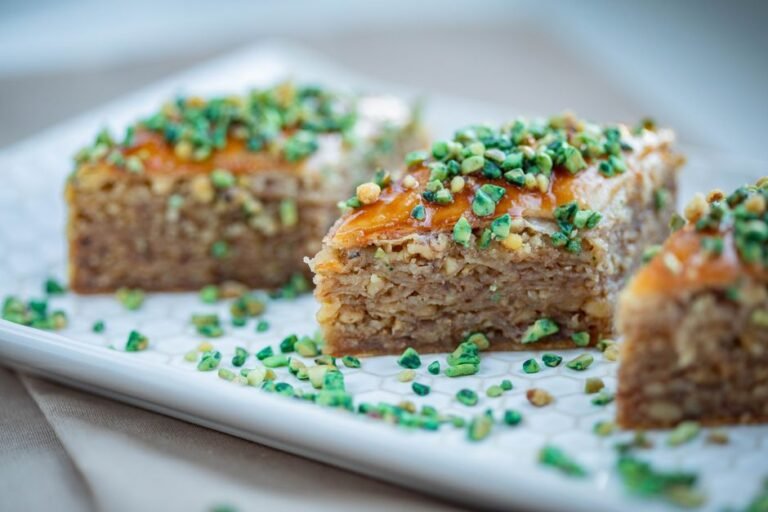 Turkish Semolina Syrup Cake