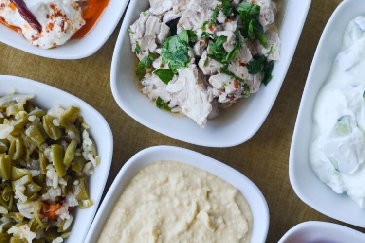 Turkish-Spiced Chicken & Bulgur Bowl with Charred Eggplant and Garlic Yogurt