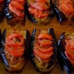 Turkish Stuffed Eggplant with Ground Meat