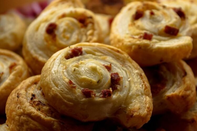 Turkish Water Pastry Cheese Borek with Parsley
