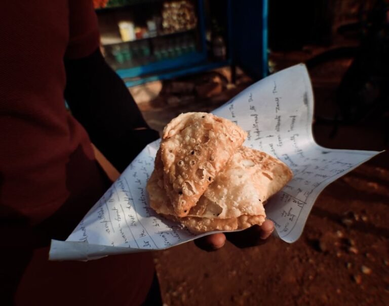 Ugandan Chapati Egg Roll