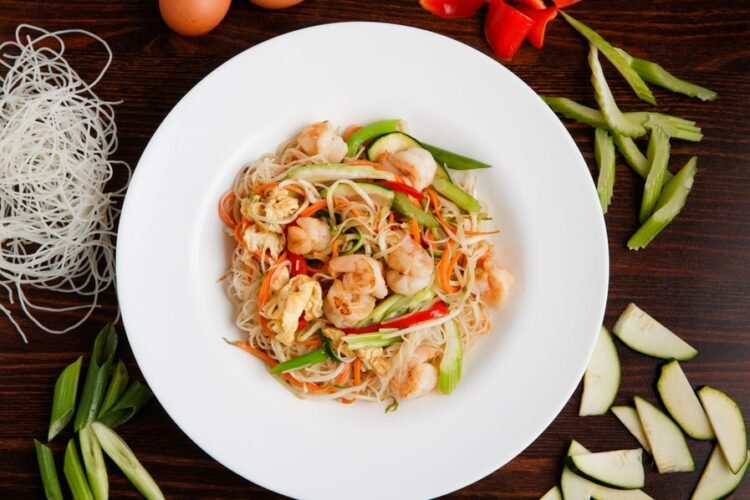 Vietnamese Caramel Shrimp with Lemongrass and Bird's Eye Chili