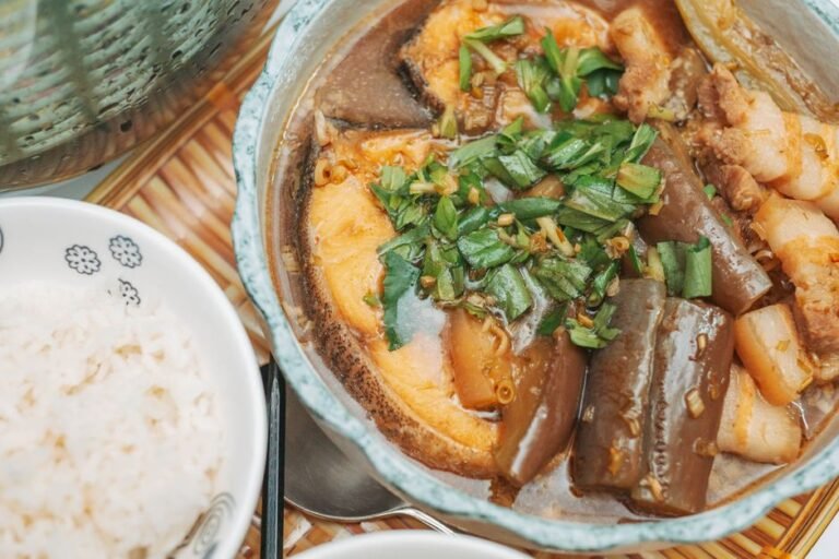 Vietnamese Caramelized Fish in Clay Pot